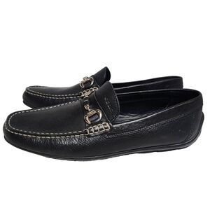 Geox Respira black loafers.  Men's size EU 43‎